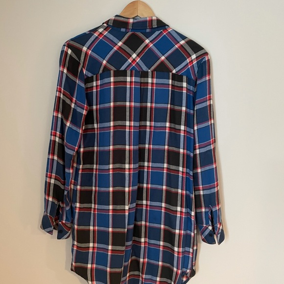 Rails long button-up shirt/shirt-dress, size XS - Picture 2 of 3